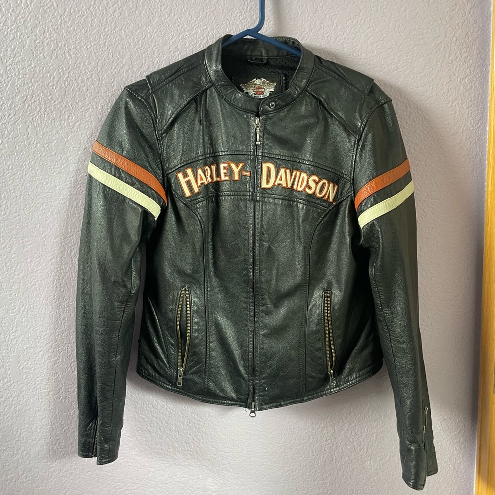 Harley Davidson authentic leather jacket size small